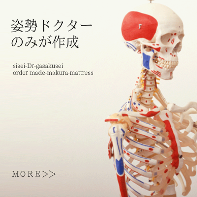 オーダーメイド枕を大阪　睡眠改善研究室では姿勢ドクターが作る
